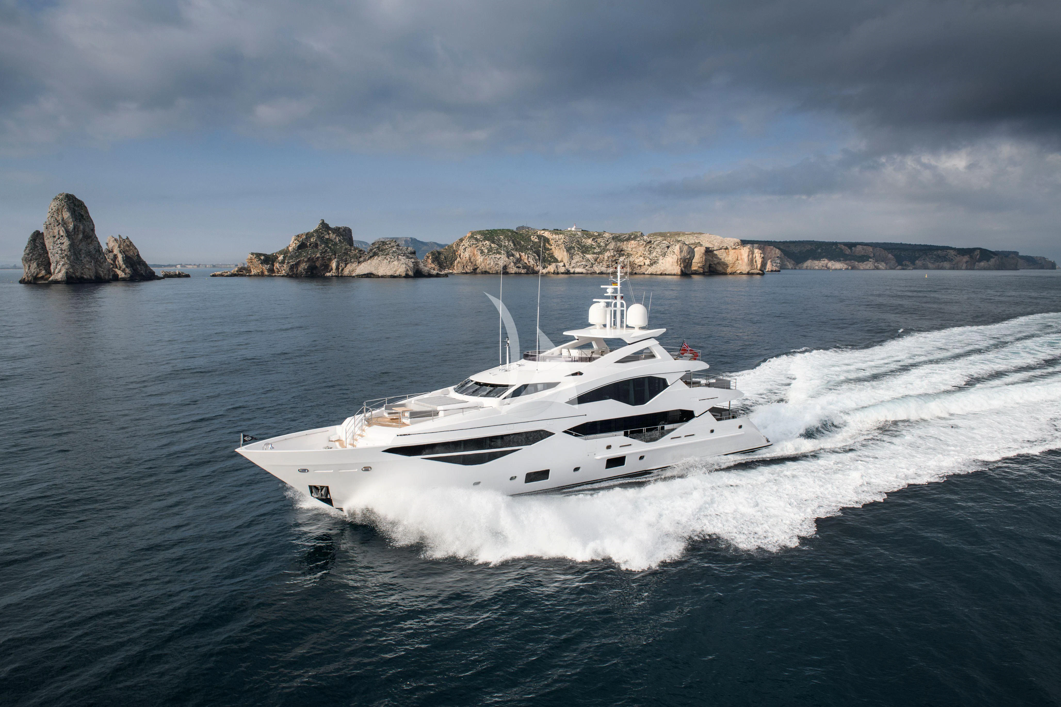 a boat on the water aboard SONISHI Yacht for Sale