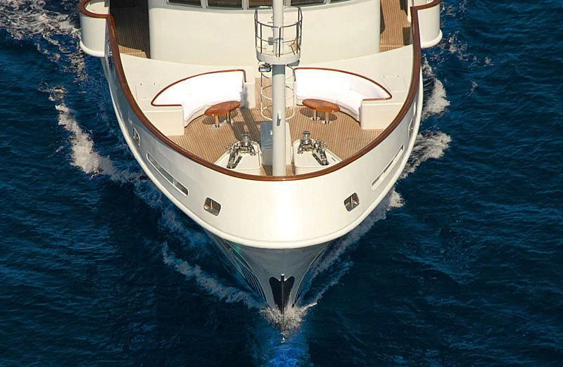 a boat in the water aboard GOODWILL Yacht for Sale