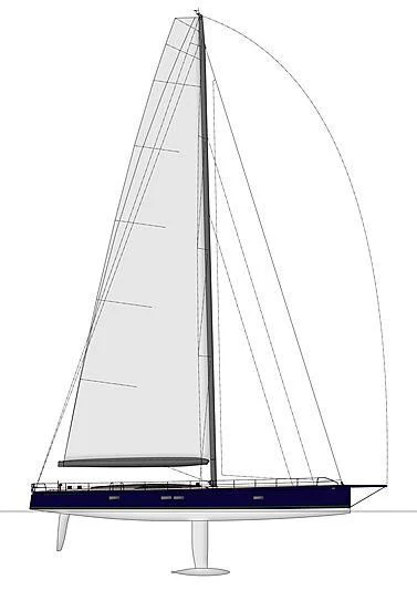 diagram aboard MORGANA Yacht for Sale