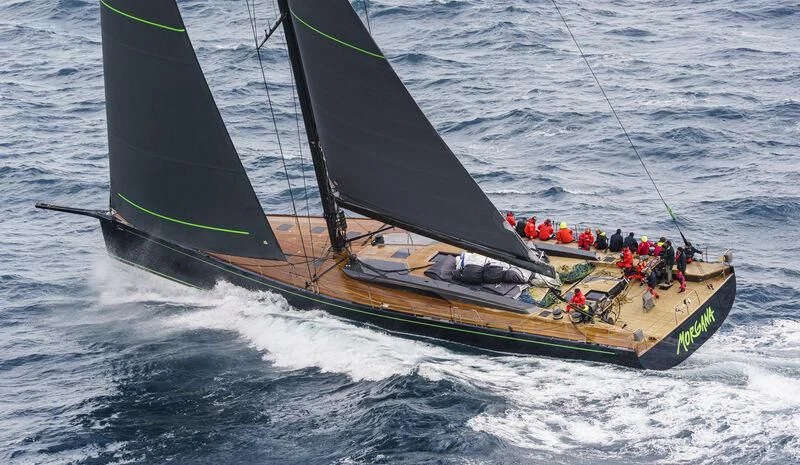 a boat with people on it aboard MORGANA Yacht for Sale