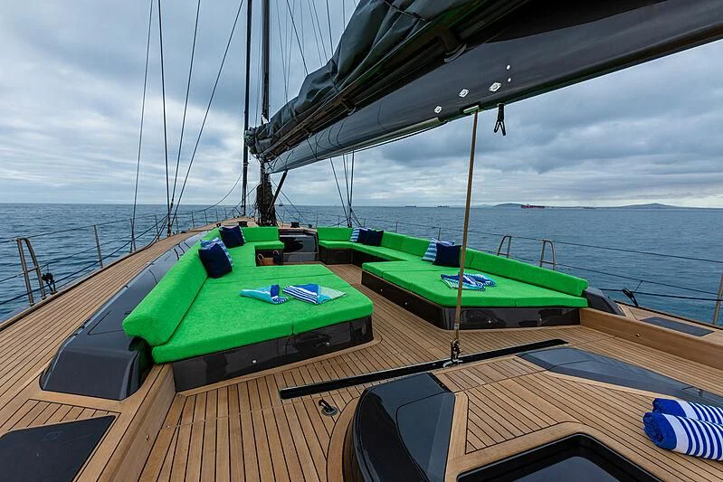 a boat on the water aboard MORGANA Yacht for Sale