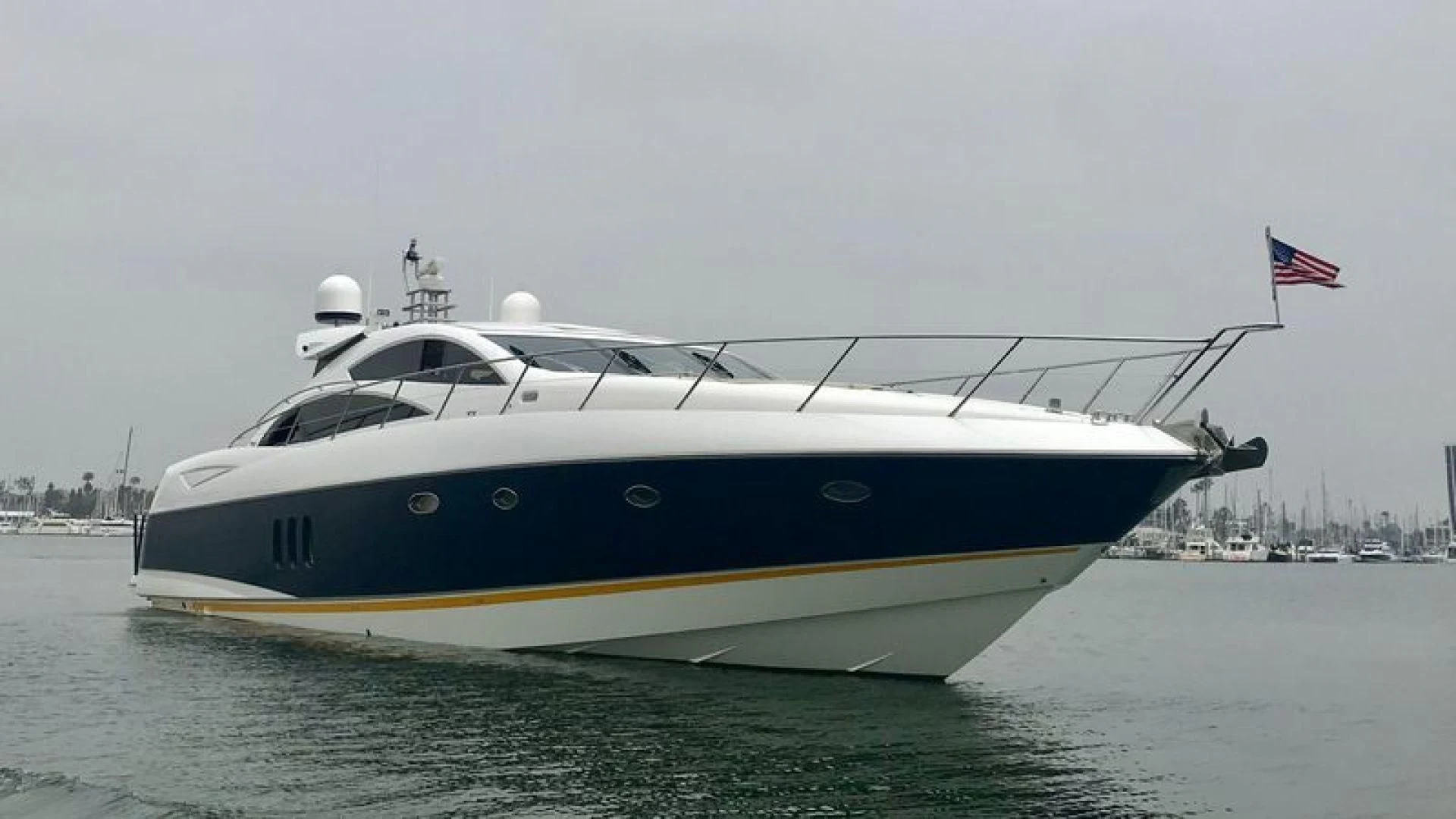 a boat in the water aboard DAY DREAMER Yacht for Sale