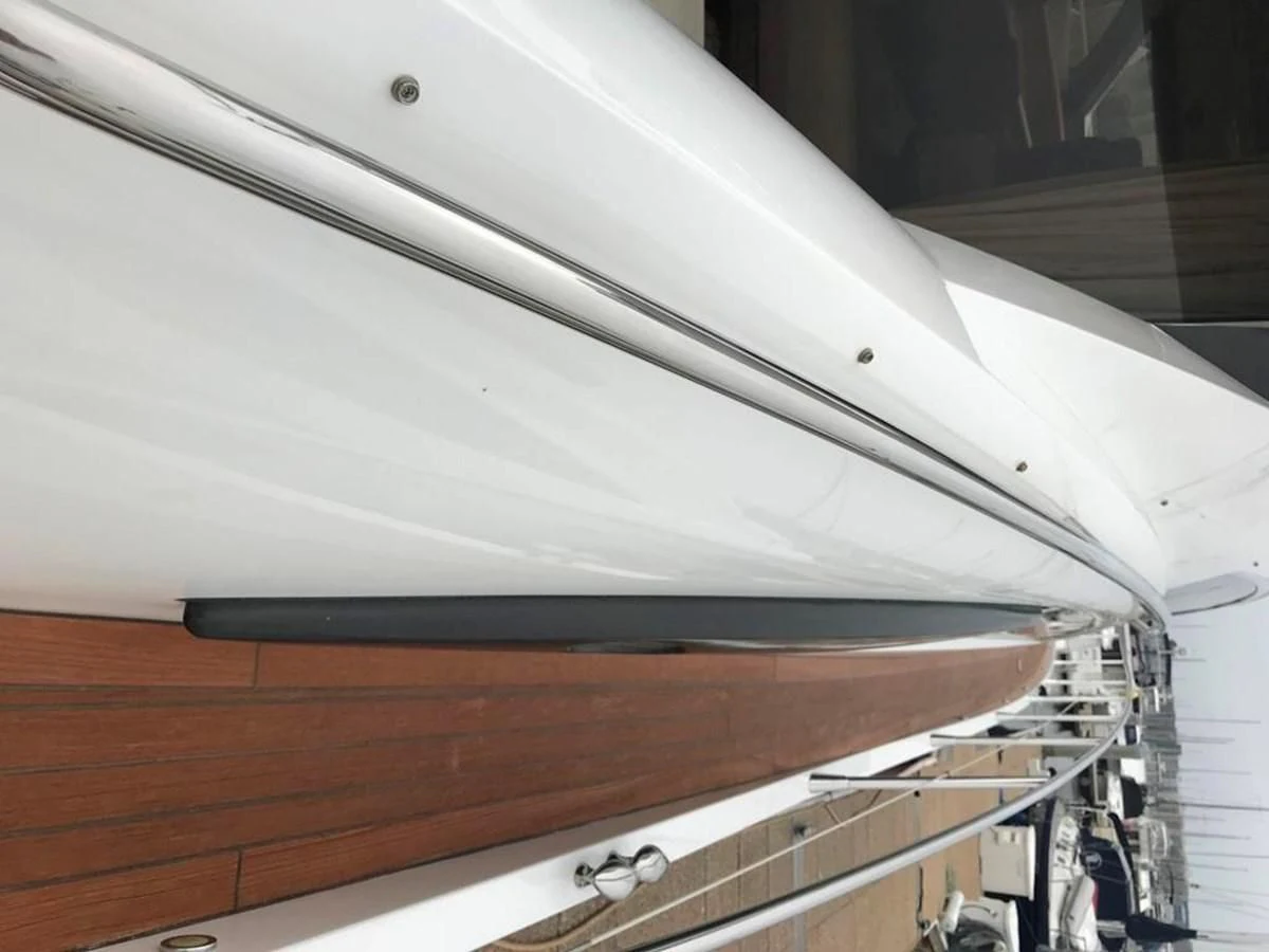 a close-up of a piano aboard DAY DREAMER Yacht for Sale