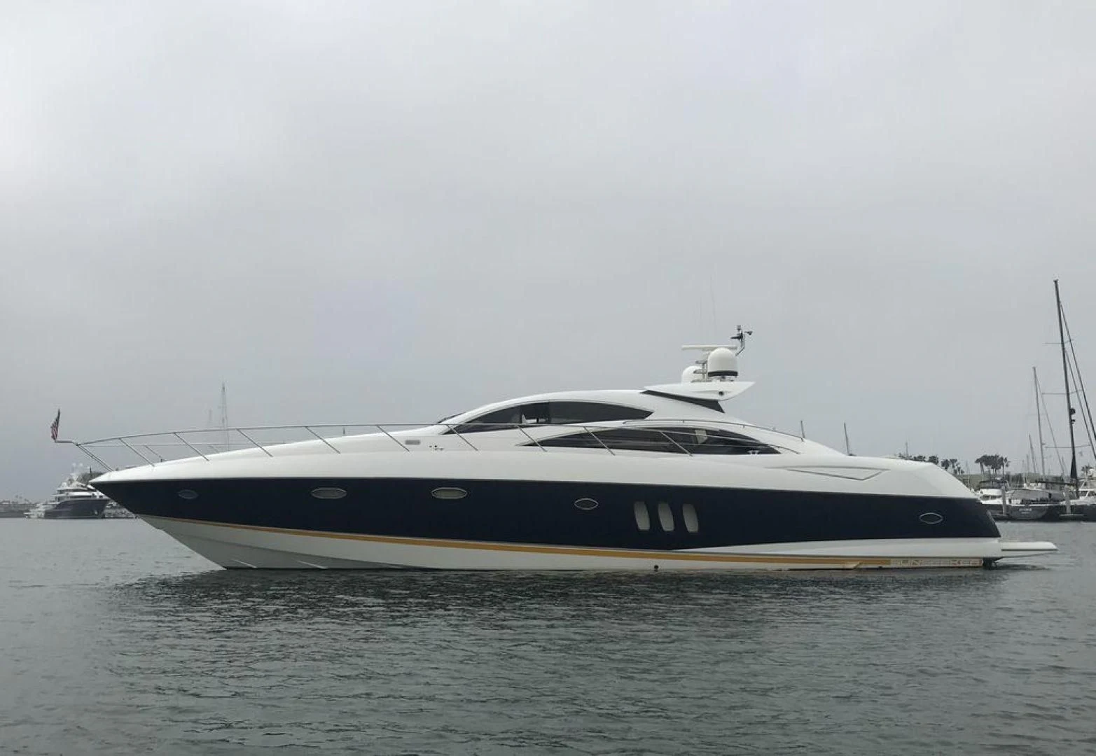 a yacht in the water aboard DAY DREAMER Yacht for Sale