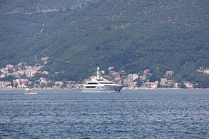 a boat on the water aboard PERSEFONI I Yacht for Sale