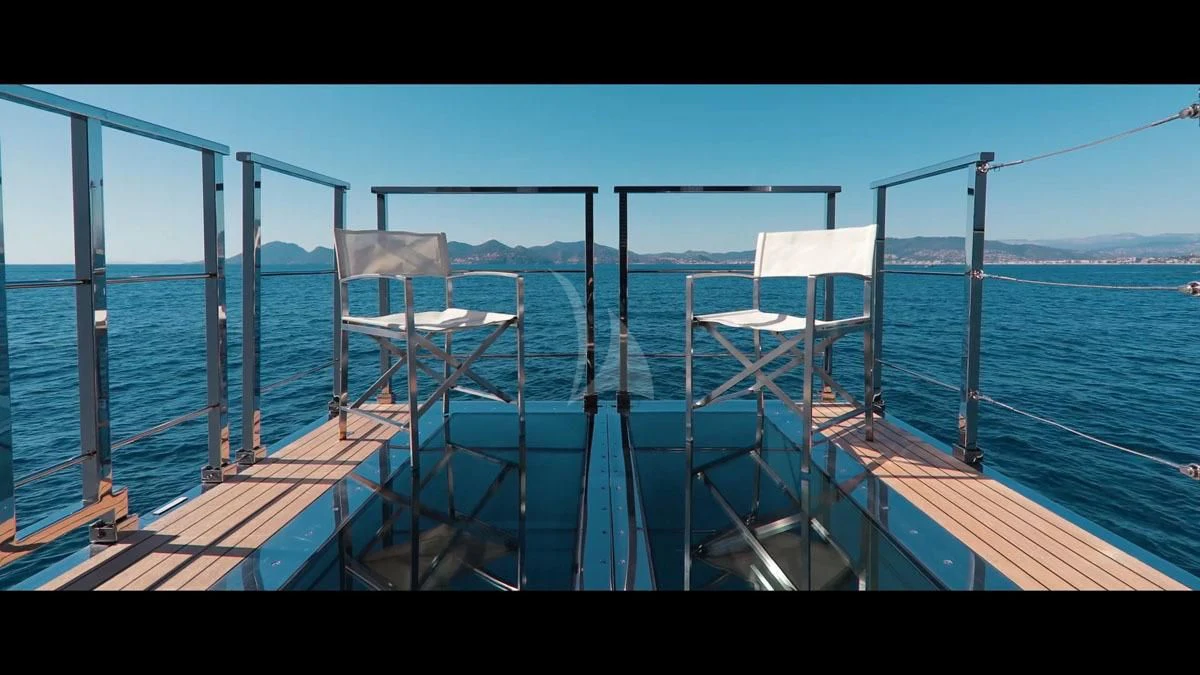 a deck of a boat aboard PERSEFONI I Yacht for Sale