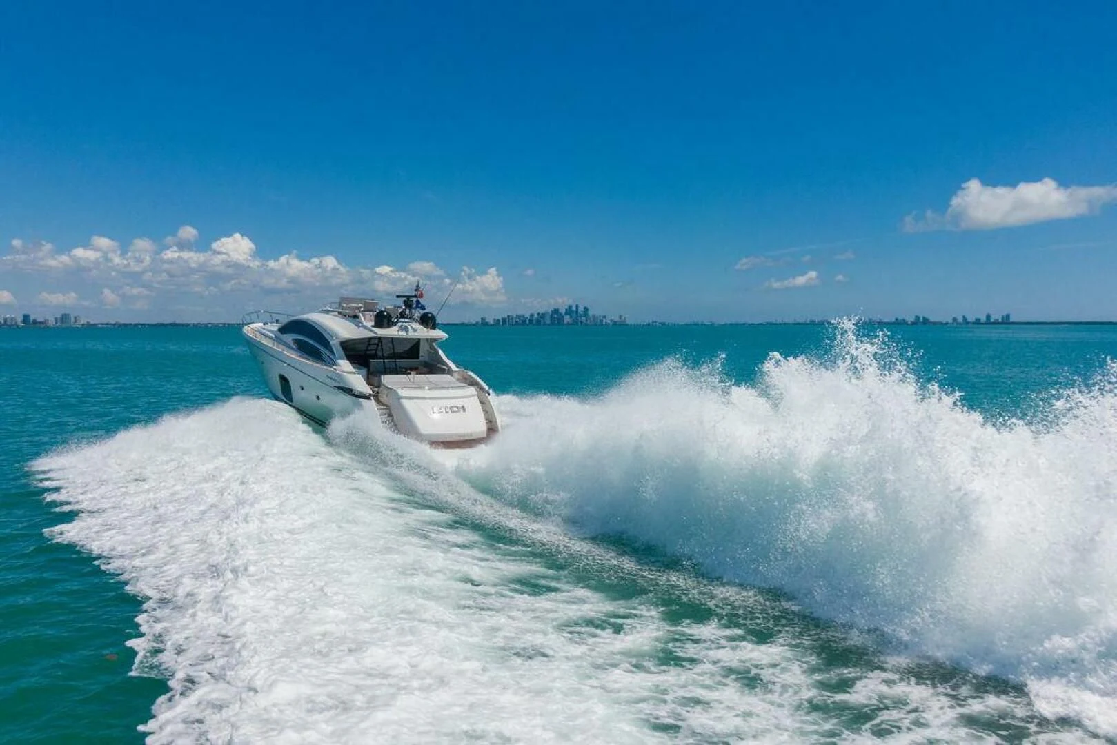 a boat on the water aboard VIDI Yacht for Sale