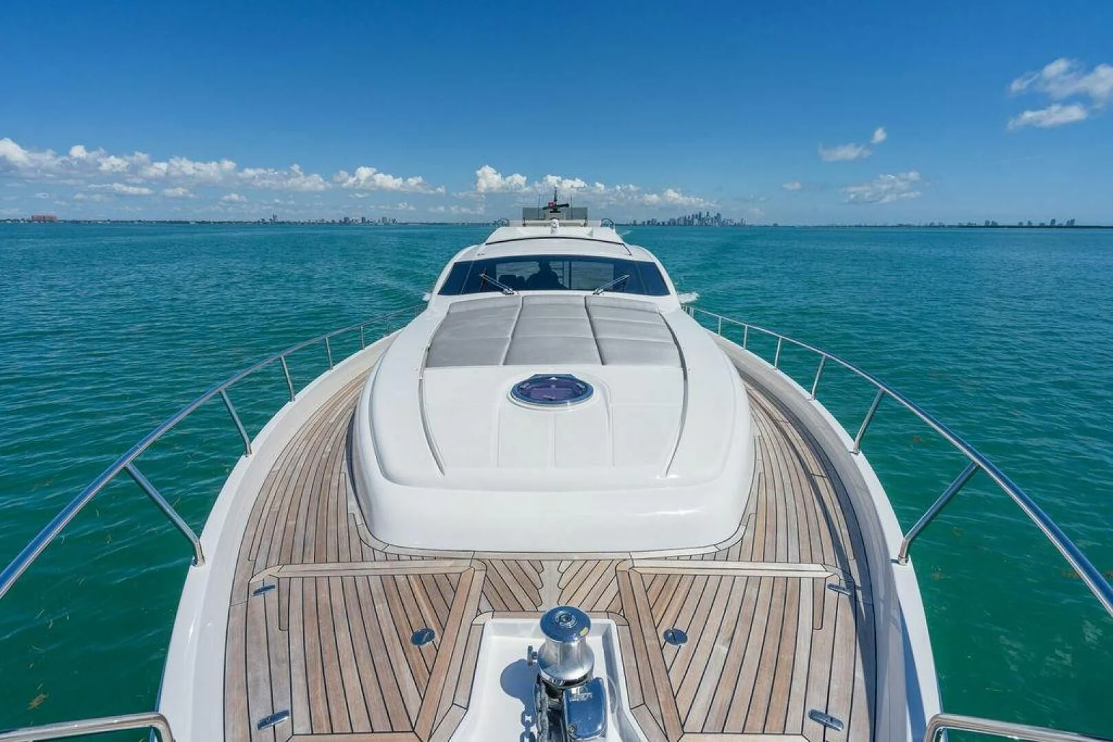 a boat on the water aboard VIDI Yacht for Sale