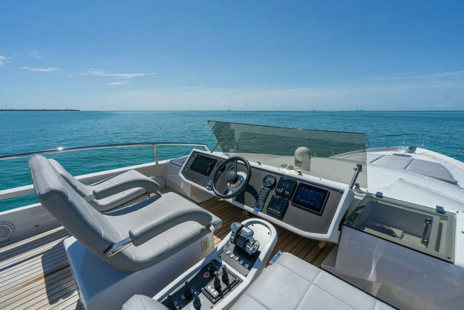 a boat on the water aboard VIDI Yacht for Sale