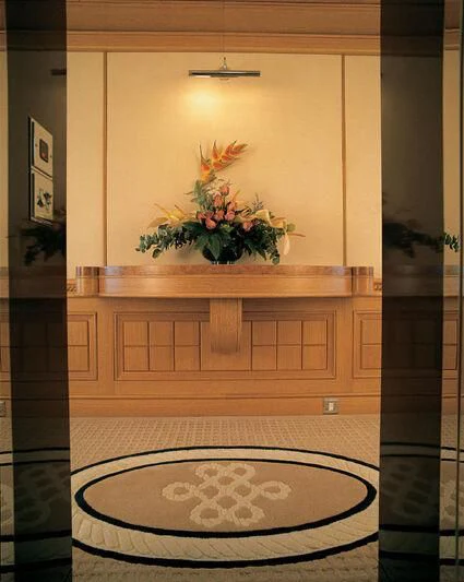 a room with a plant on the wall aboard TUEQ Yacht for Sale
