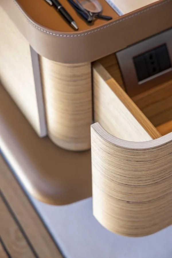 a roll of toilet paper aboard UPSTREAM Yacht for Sale
