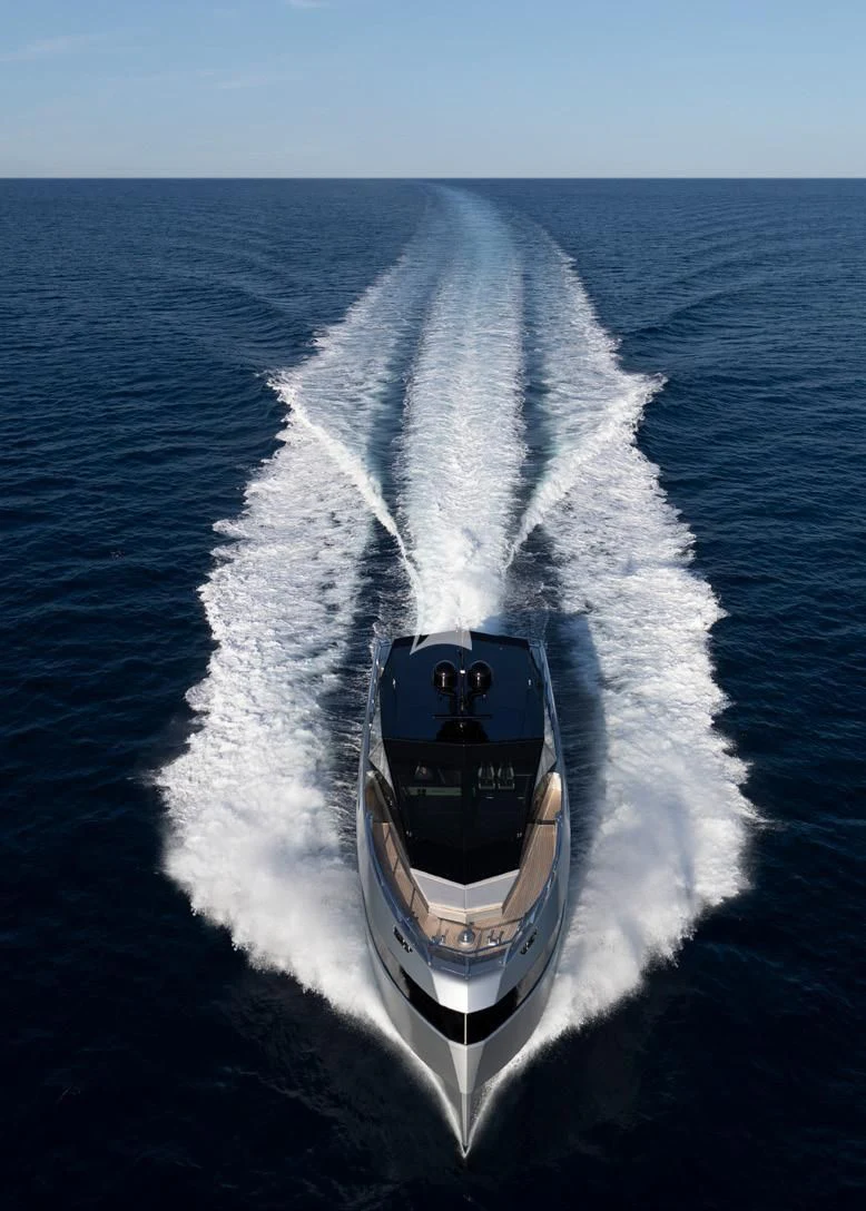 a boat in the water aboard BAD MUTHA Yacht for Sale