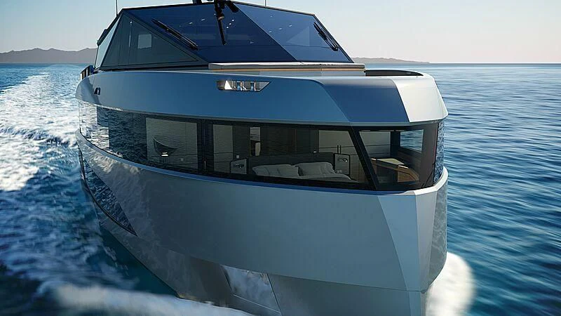 a boat on the water aboard BAD MUTHA Yacht for Sale