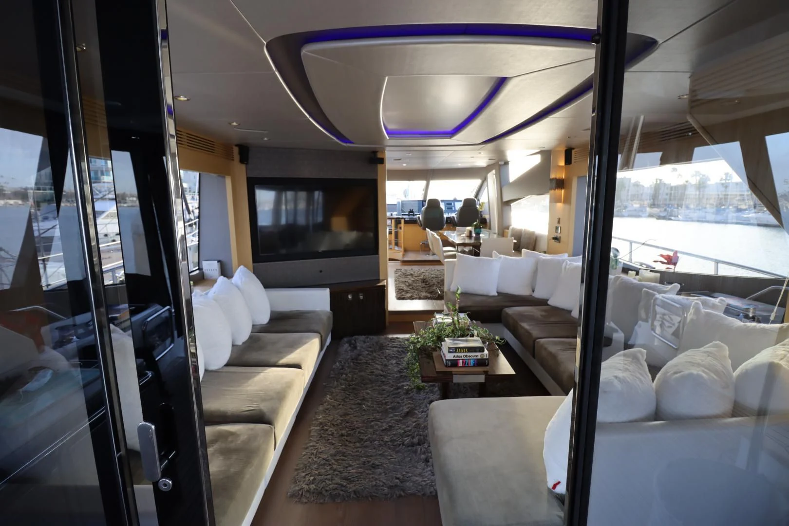 inside of a yacht aboard MOJO RISIN Yacht for Sale