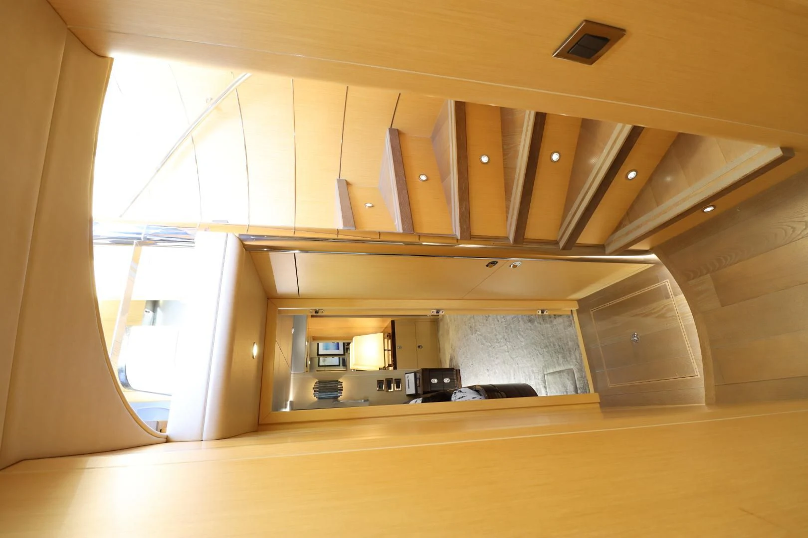 a room with a few computers aboard MOJO RISIN Yacht for Sale