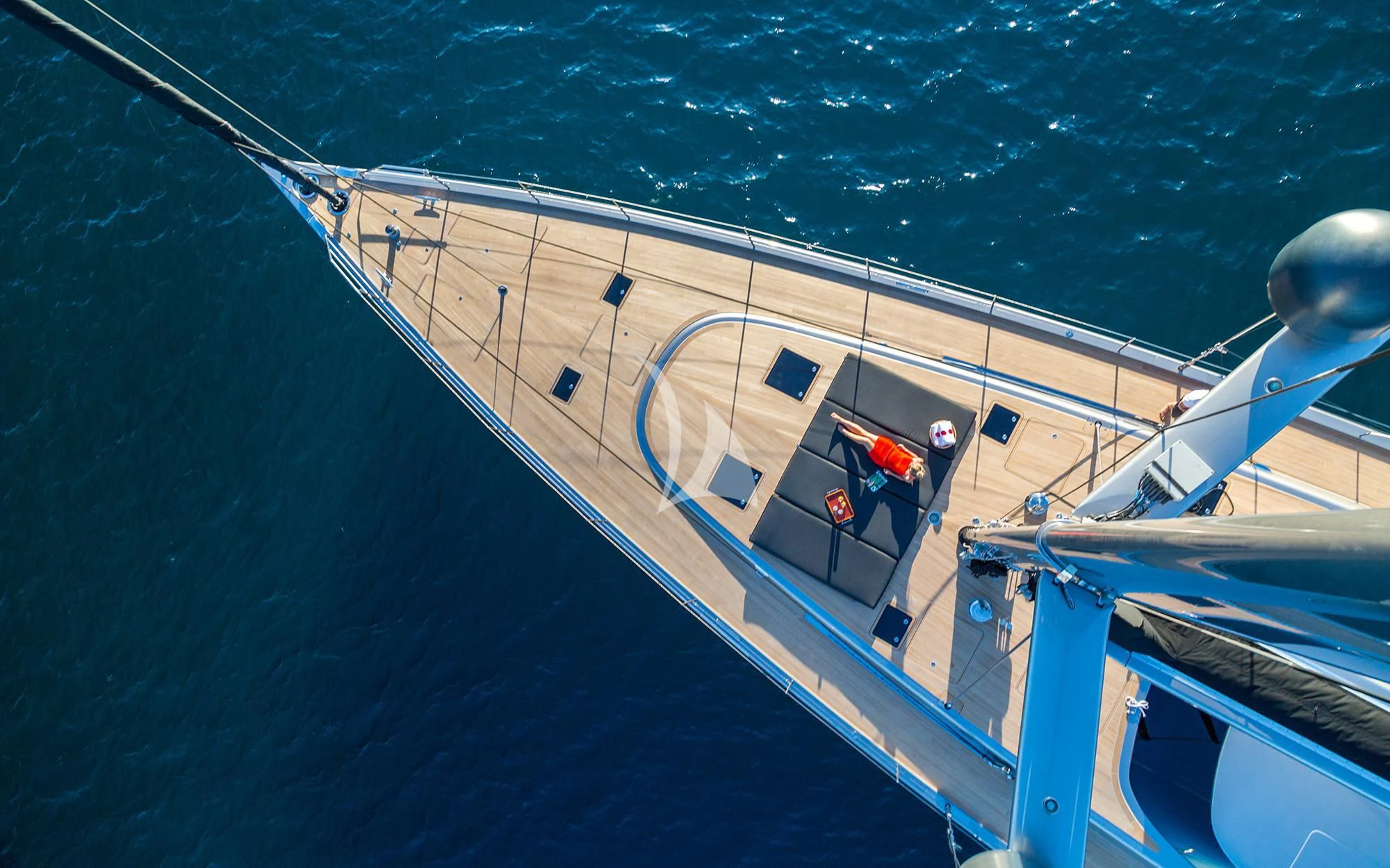 a boat on the water aboard SWAGGER Yacht for Sale