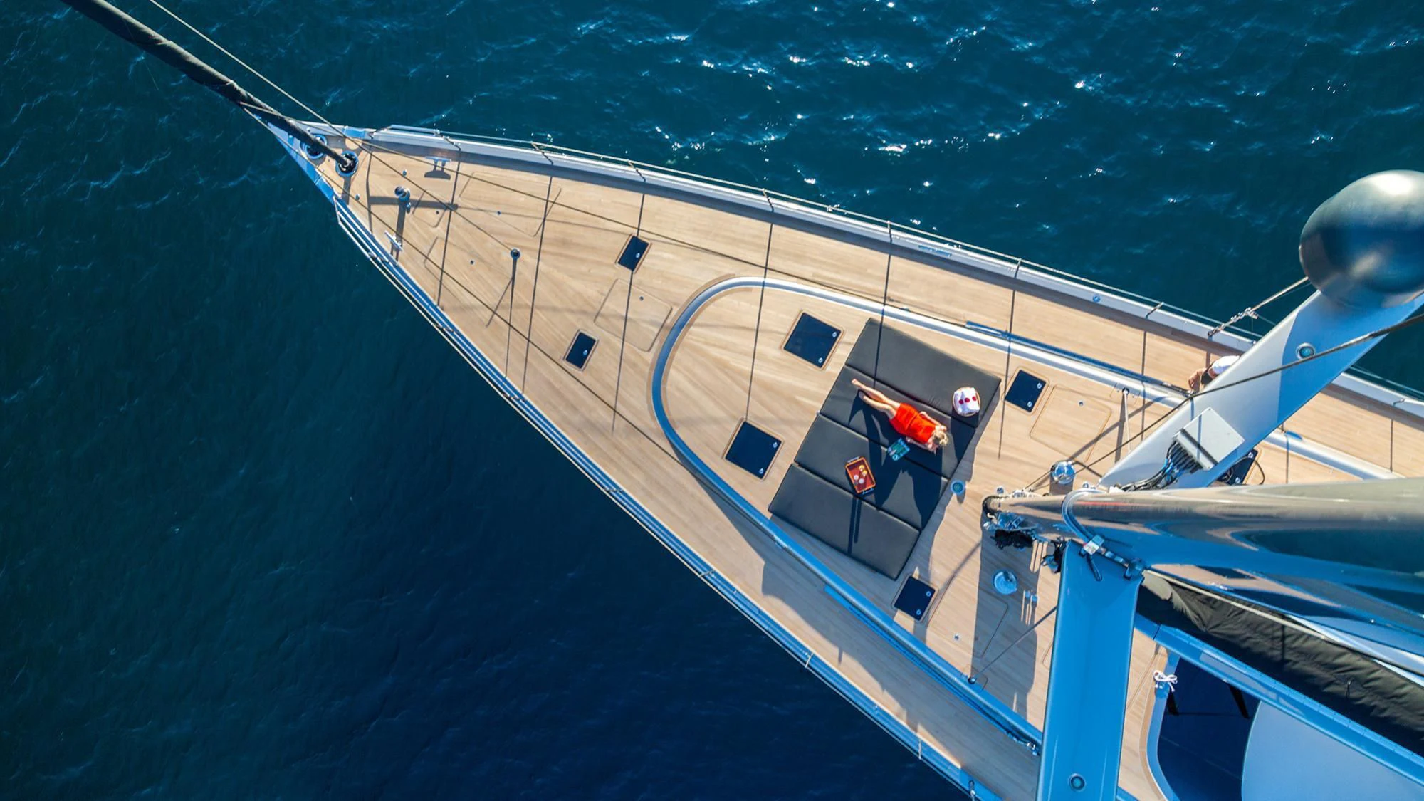 a boat on the water aboard SWAGGER Yacht for Sale