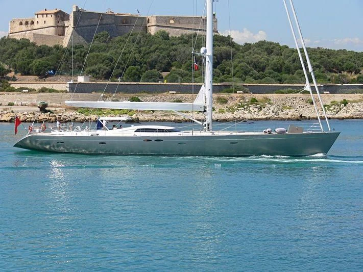 a boat in the water aboard SWAGGER Yacht for Sale