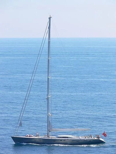 a boat sailing on the sea aboard SWAGGER Yacht for Sale