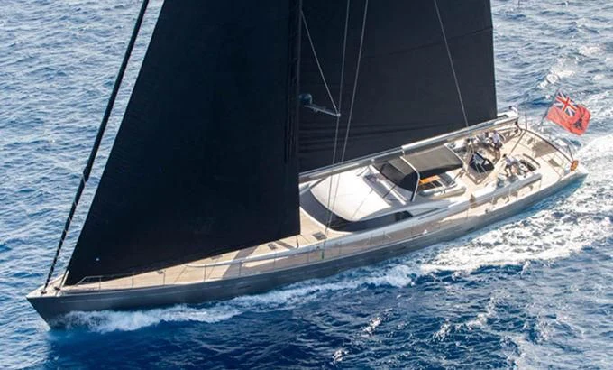 a boat on the water aboard SWAGGER Yacht for Sale