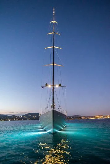 a sailboat in the water aboard SWAGGER Yacht for Sale