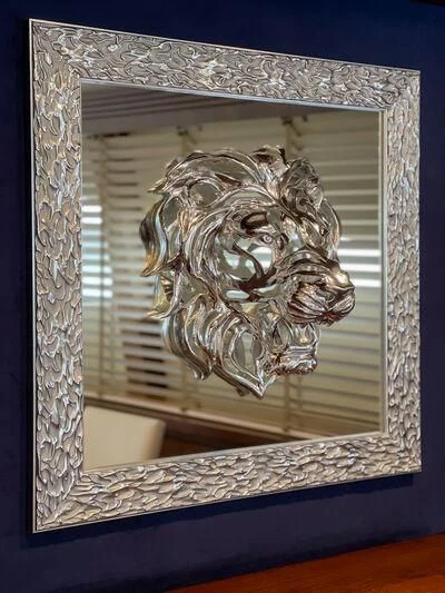 a painting on a wall aboard MIRAVAL Yacht for Charter