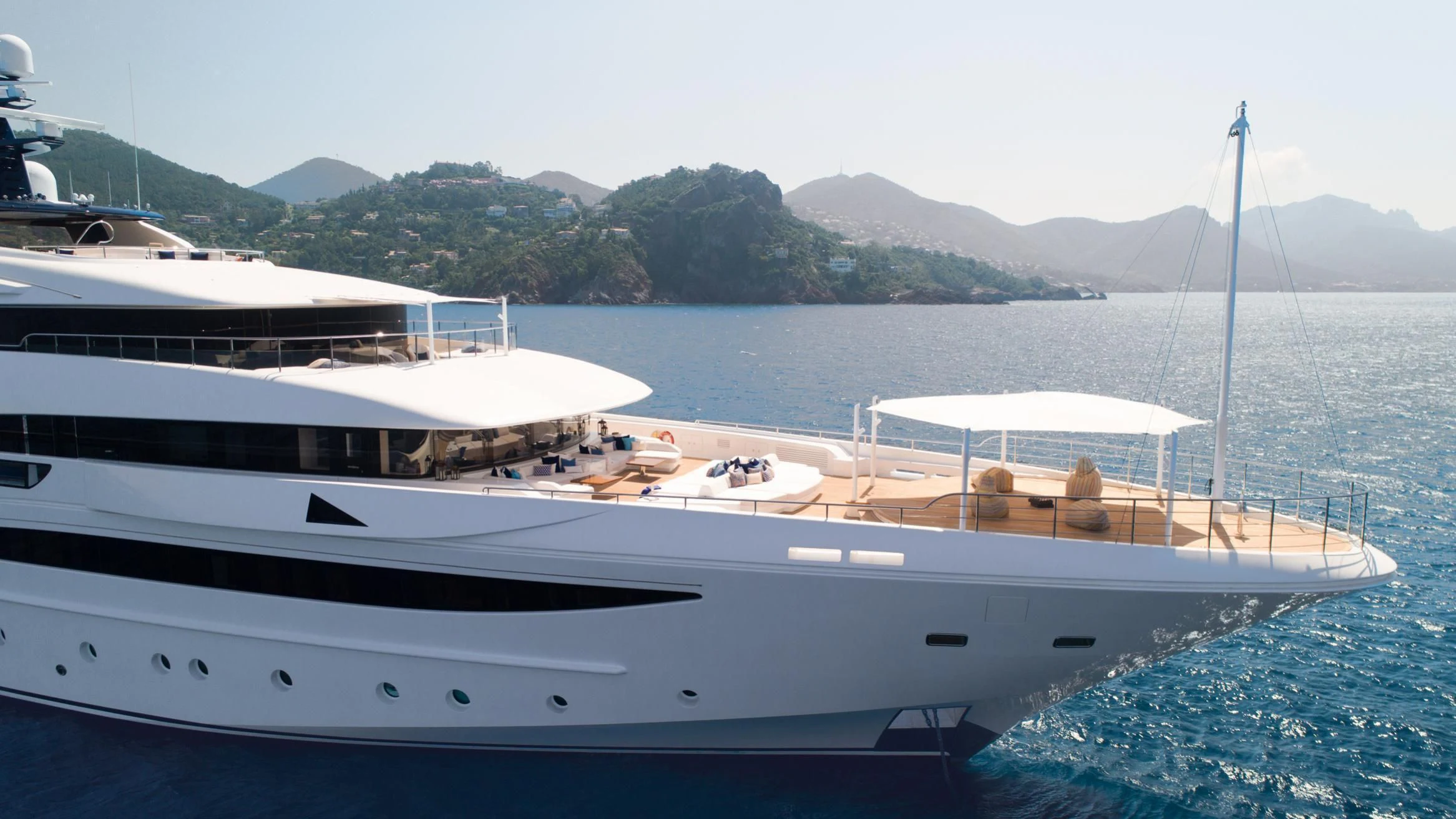 a boat on the water aboard STARBURST IV Yacht for Charter