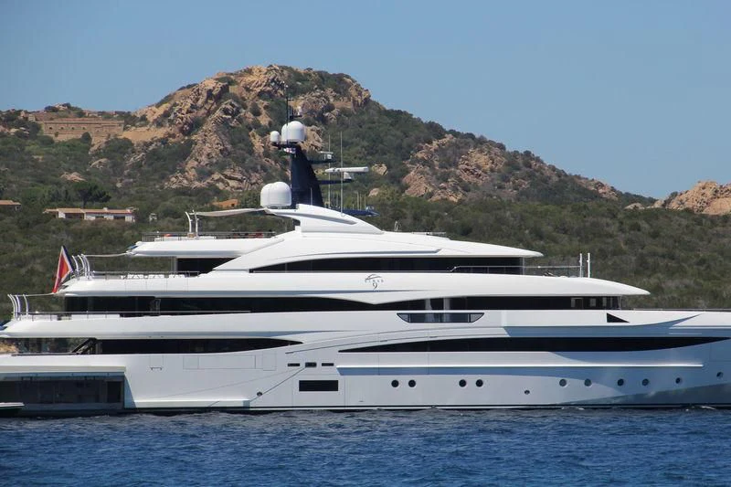 a boat on the water aboard STARBURST IV Yacht for Charter