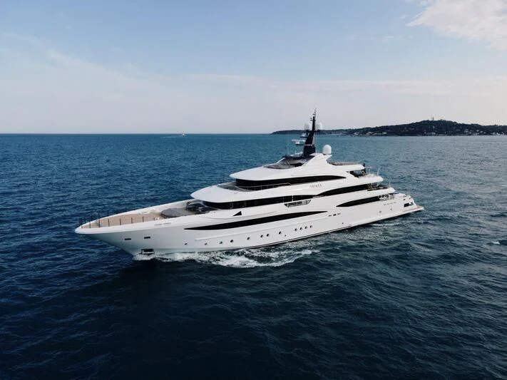 a boat in the water aboard STARBURST IV Yacht for Charter