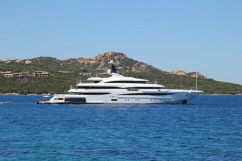 a boat on the water aboard STARBURST IV Yacht for Charter