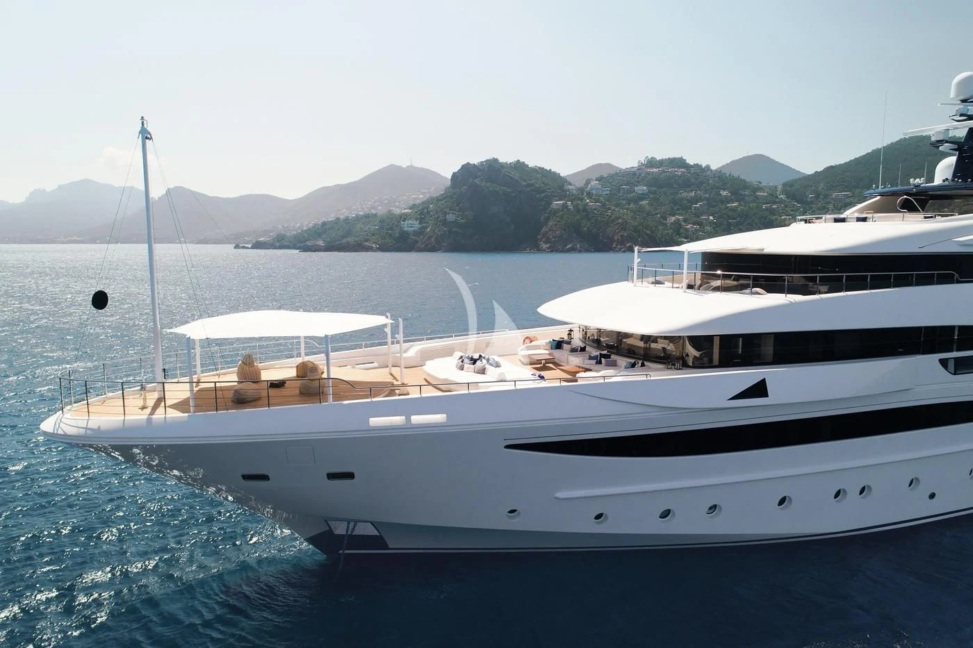 a boat in the water aboard STARBURST IV Yacht for Charter