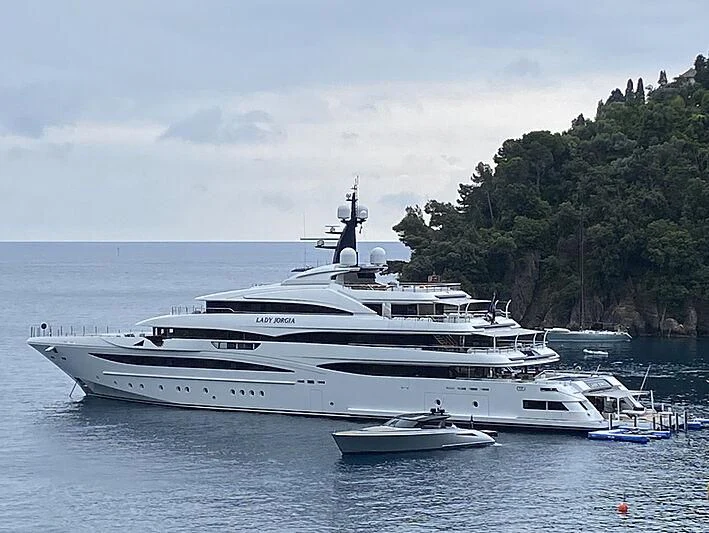 a yacht in the water aboard STARBURST IV Yacht for Charter
