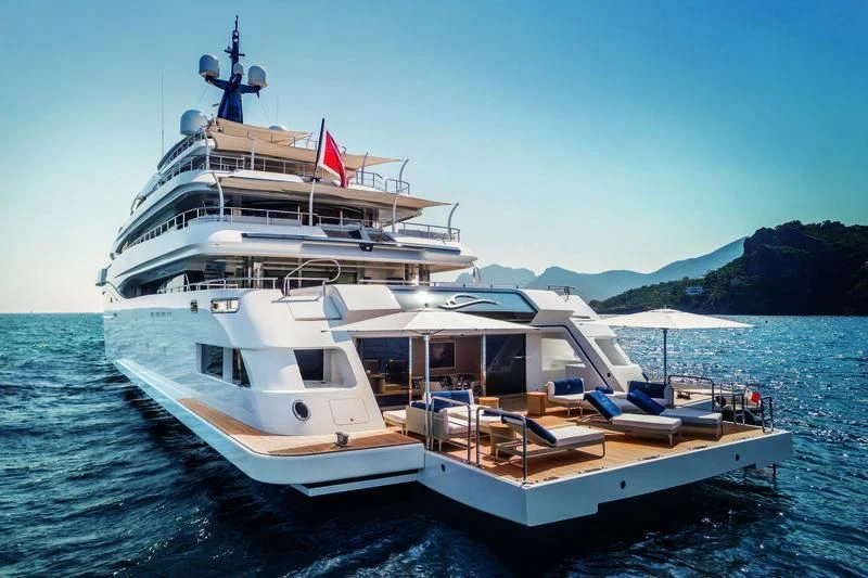 a boat on the water aboard STARBURST IV Yacht for Charter