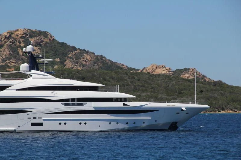 a boat on the water aboard STARBURST IV Yacht for Charter