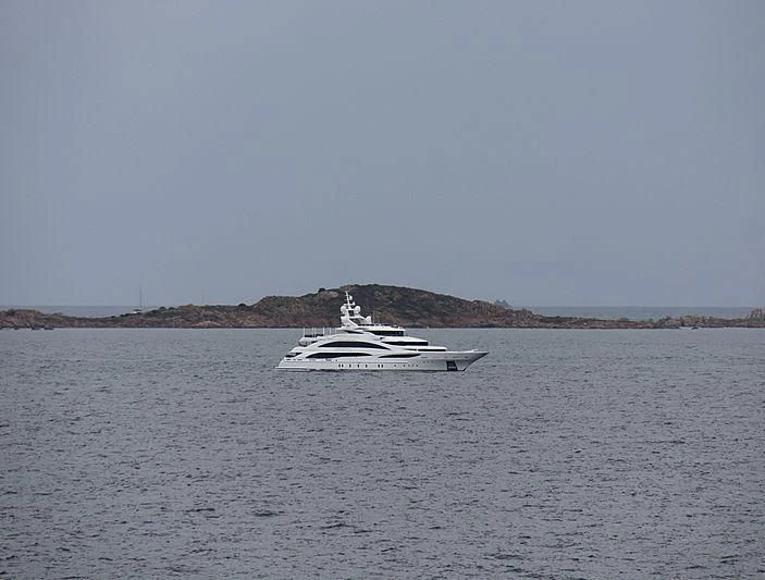 a boat on the water aboard DIAMONDS ARE FOREVER Yacht for Sale