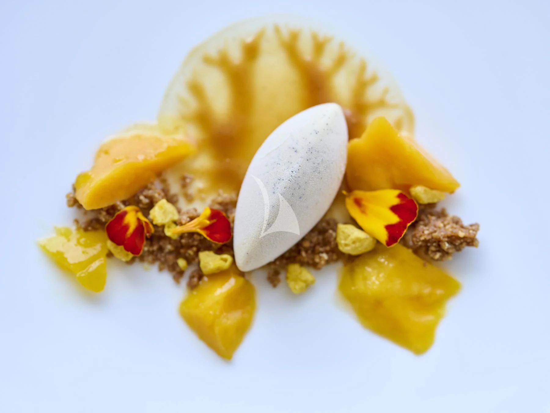 a pile of food aboard HAKUNA MATATA Yacht for Charter