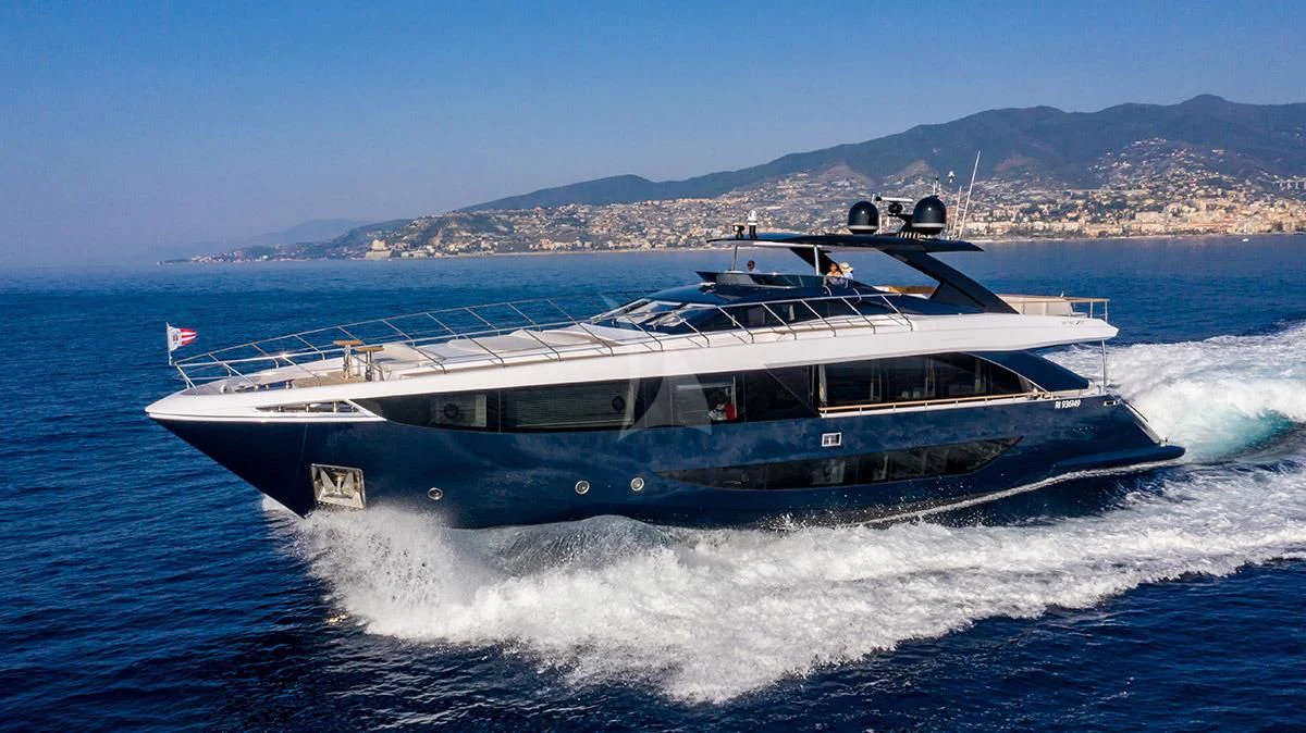 a boat on the water aboard ANGIOLA Yacht for Sale
