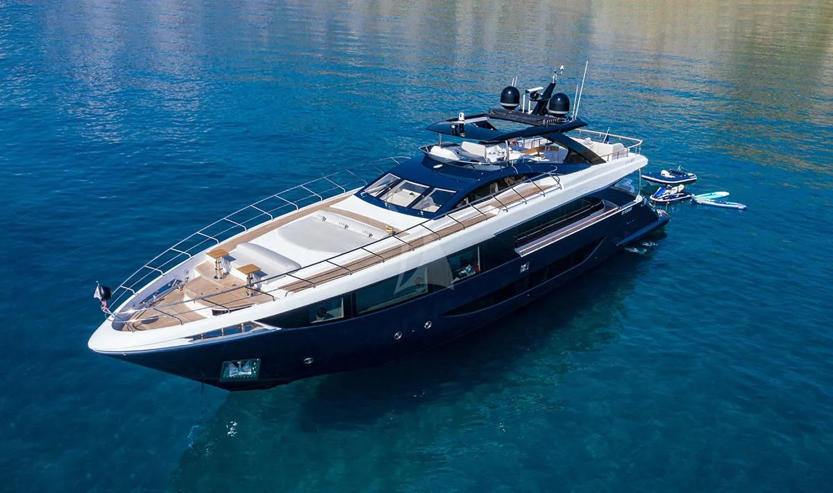 a boat on the water aboard ANGIOLA Yacht for Sale