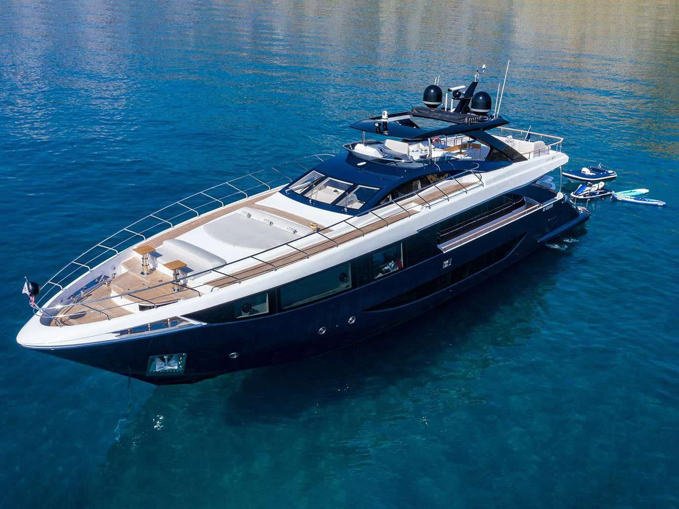a boat on the water aboard ANGIOLA Yacht for Sale