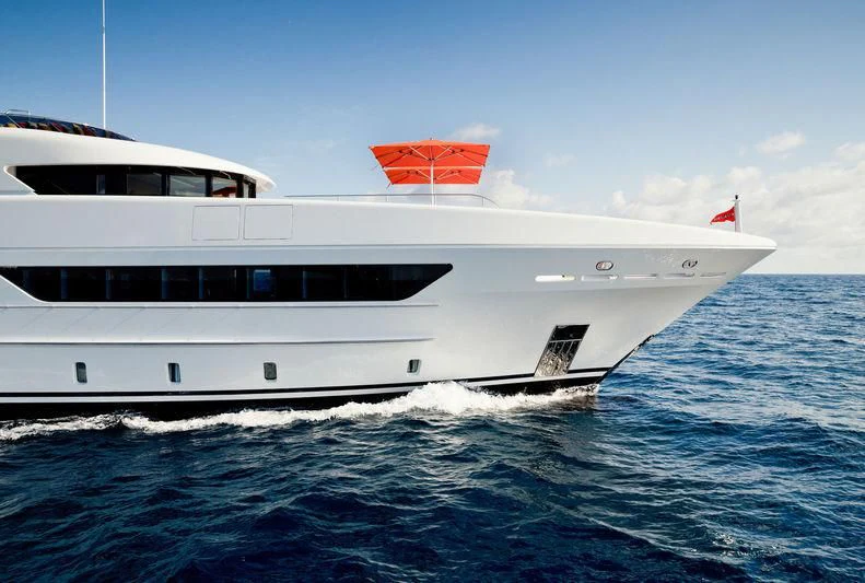 a boat in the water aboard ARTISA Yacht for Sale