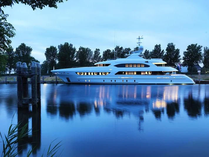 a boat on the water aboard ARTISA Yacht for Sale