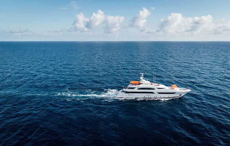 a boat in the water aboard ARTISA Yacht for Sale