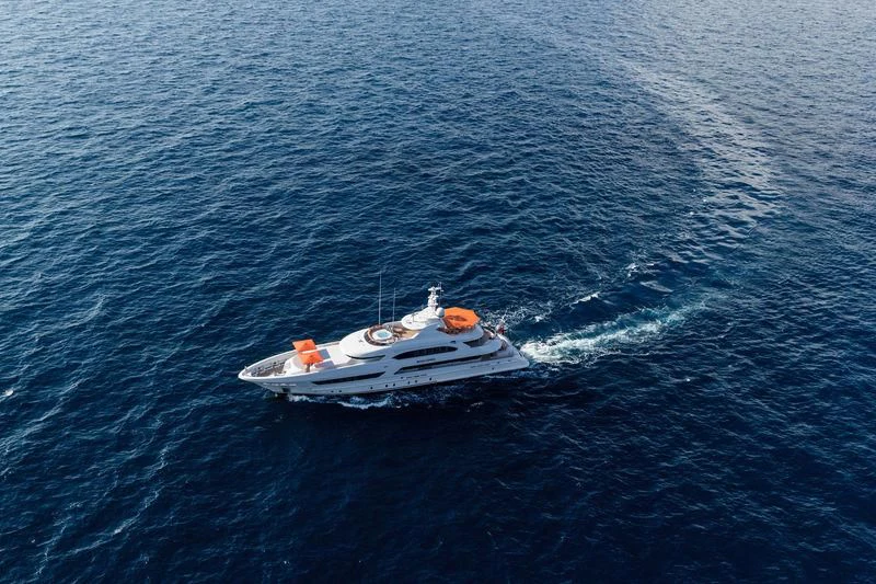 a boat in the water aboard ARTISA Yacht for Sale