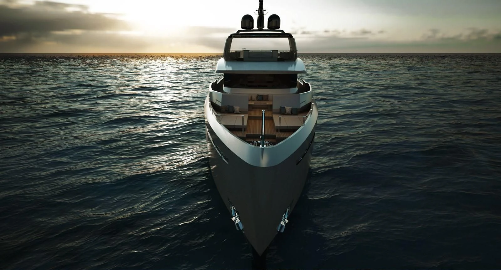 a submarine in the water aboard LEVANTE 37 Yacht for Sale
