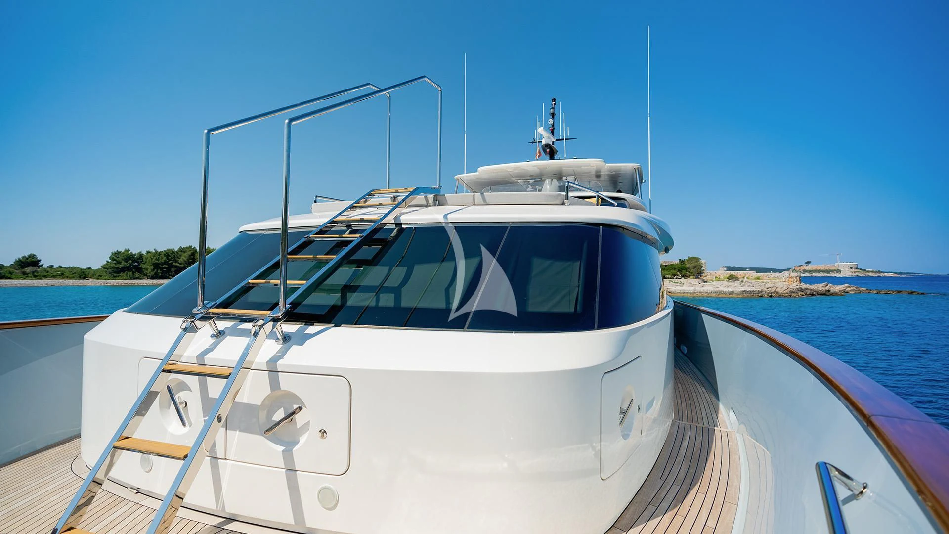 a boat on the water aboard VALENTINA II Yacht for Sale