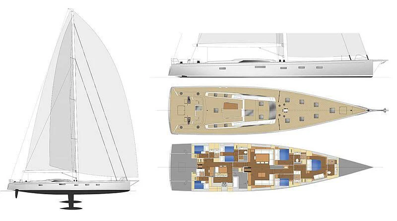 a model of a machine aboard LIBERTY SQUARED Yacht for Sale