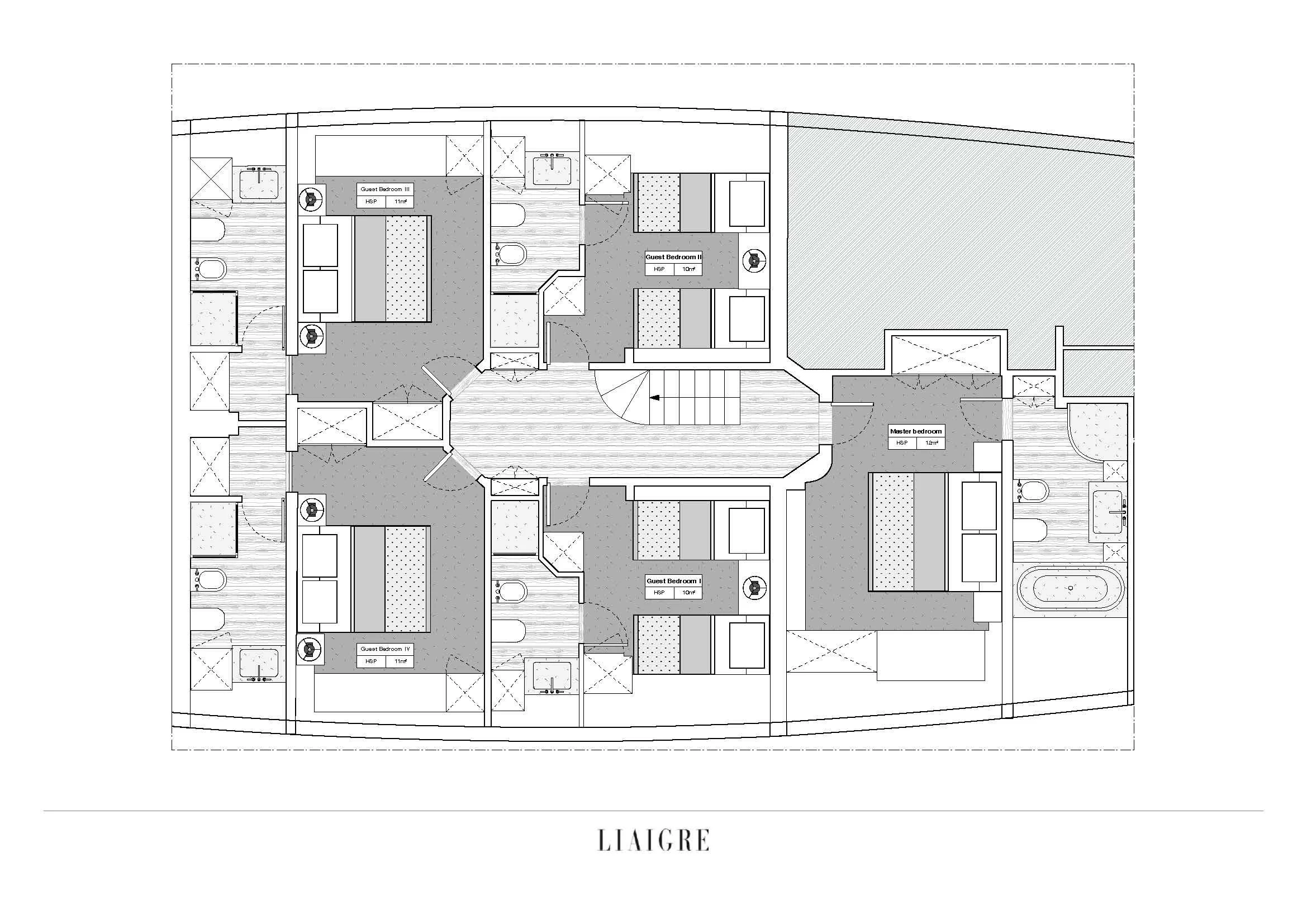 diagram, engineering drawing aboard VICTORIA A Yacht for Charter