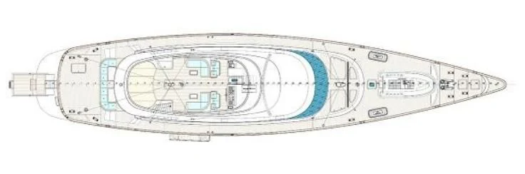 diagram aboard VICTORIA A Yacht for Charter