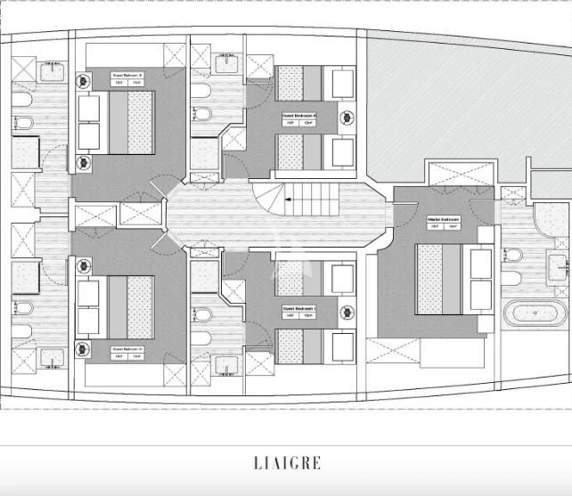 diagram, engineering drawing aboard VICTORIA A Yacht for Charter