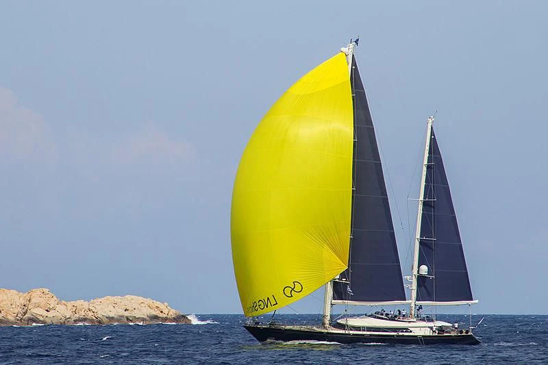 a sailboat on the water aboard VICTORIA A Yacht for Charter